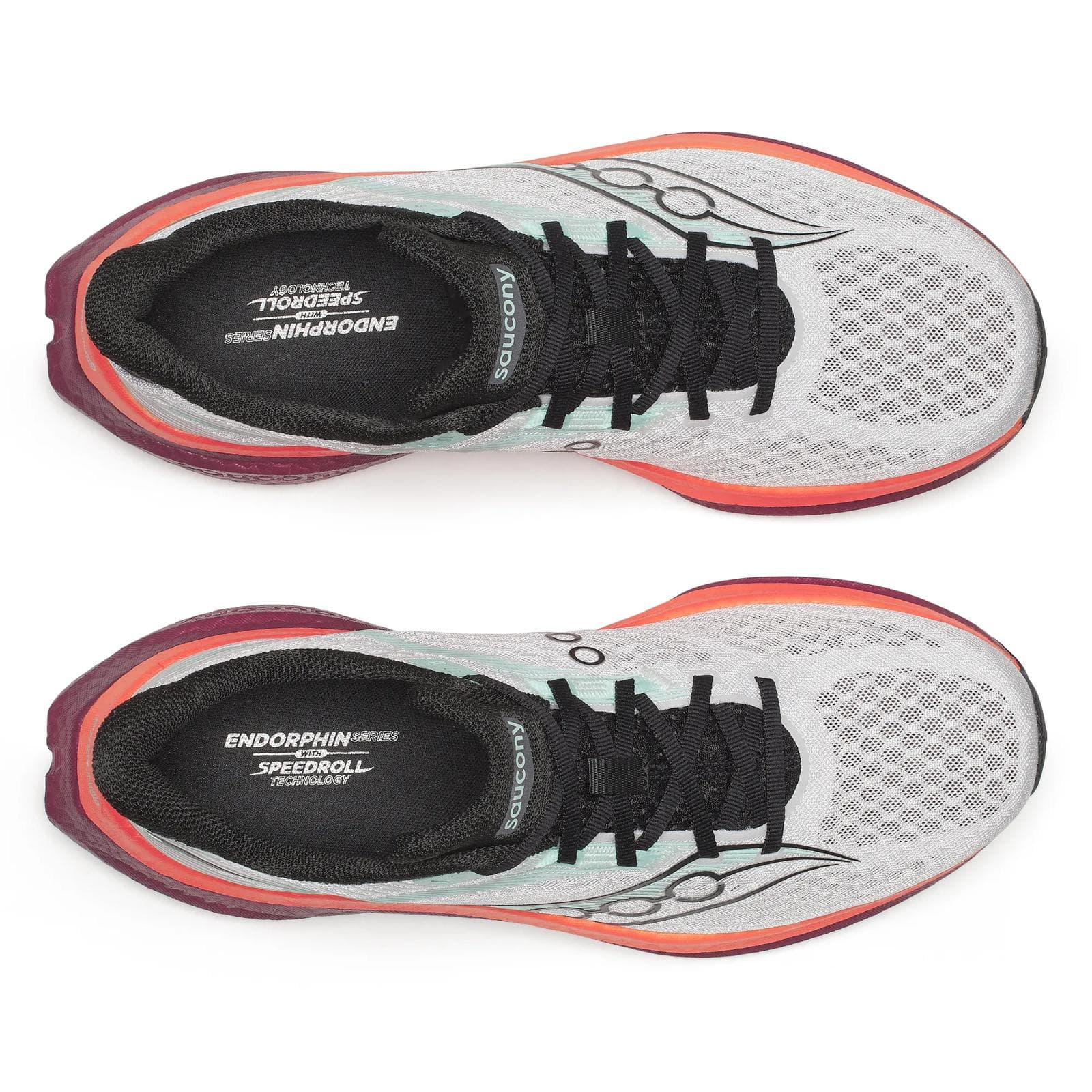 Saucony Endorphin Speed 5 Heren – White | Crimson — 5