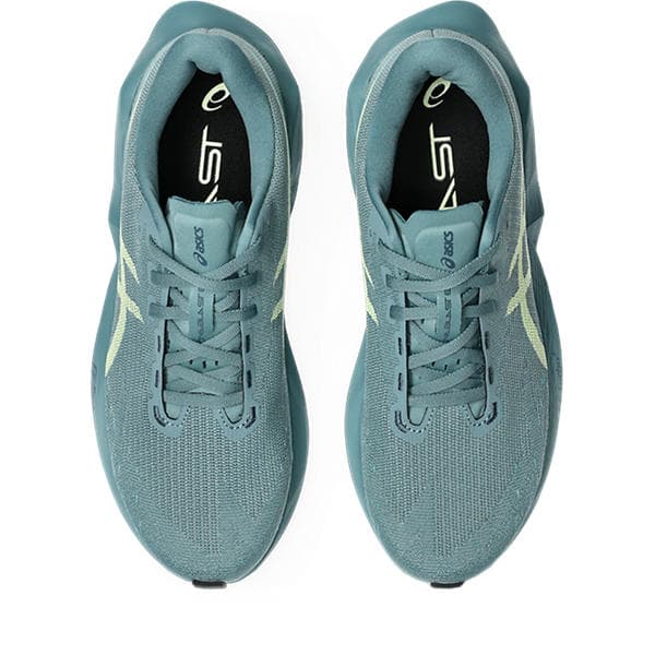 ASICS Novablast 6 – Foggy Teal Illuminate Yellow — 7