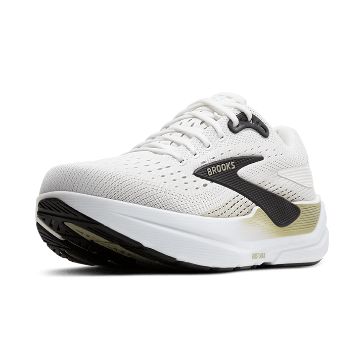 Brooks Ghost Max 3 – Bright White Tea Black — 4