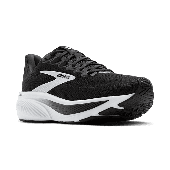 Brooks Ghost 17 – Black Grey White — 2