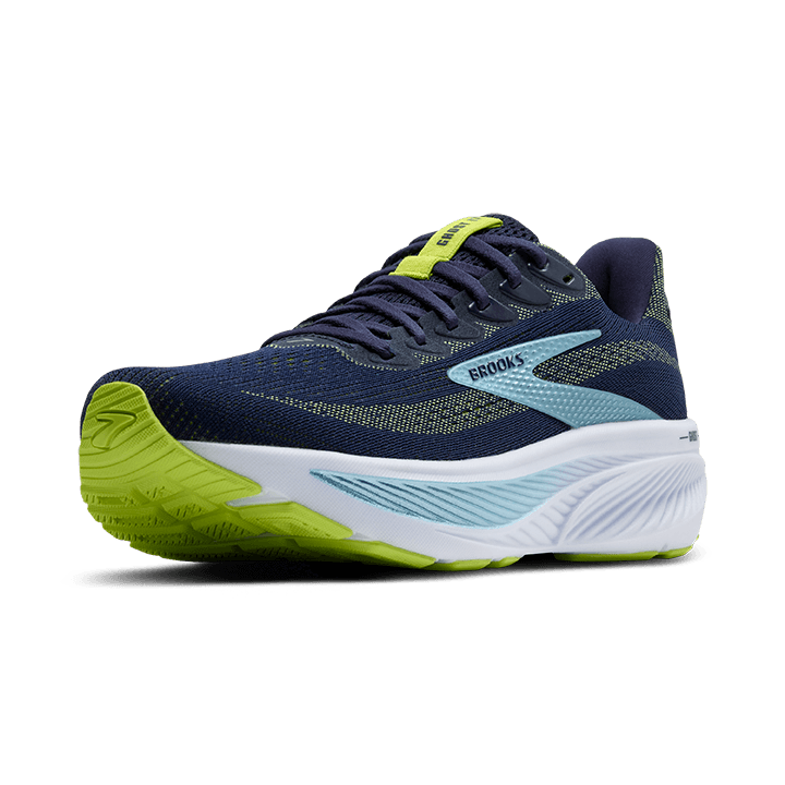 Brooks Ghost 17 – Peacoat Lime Blue — 4