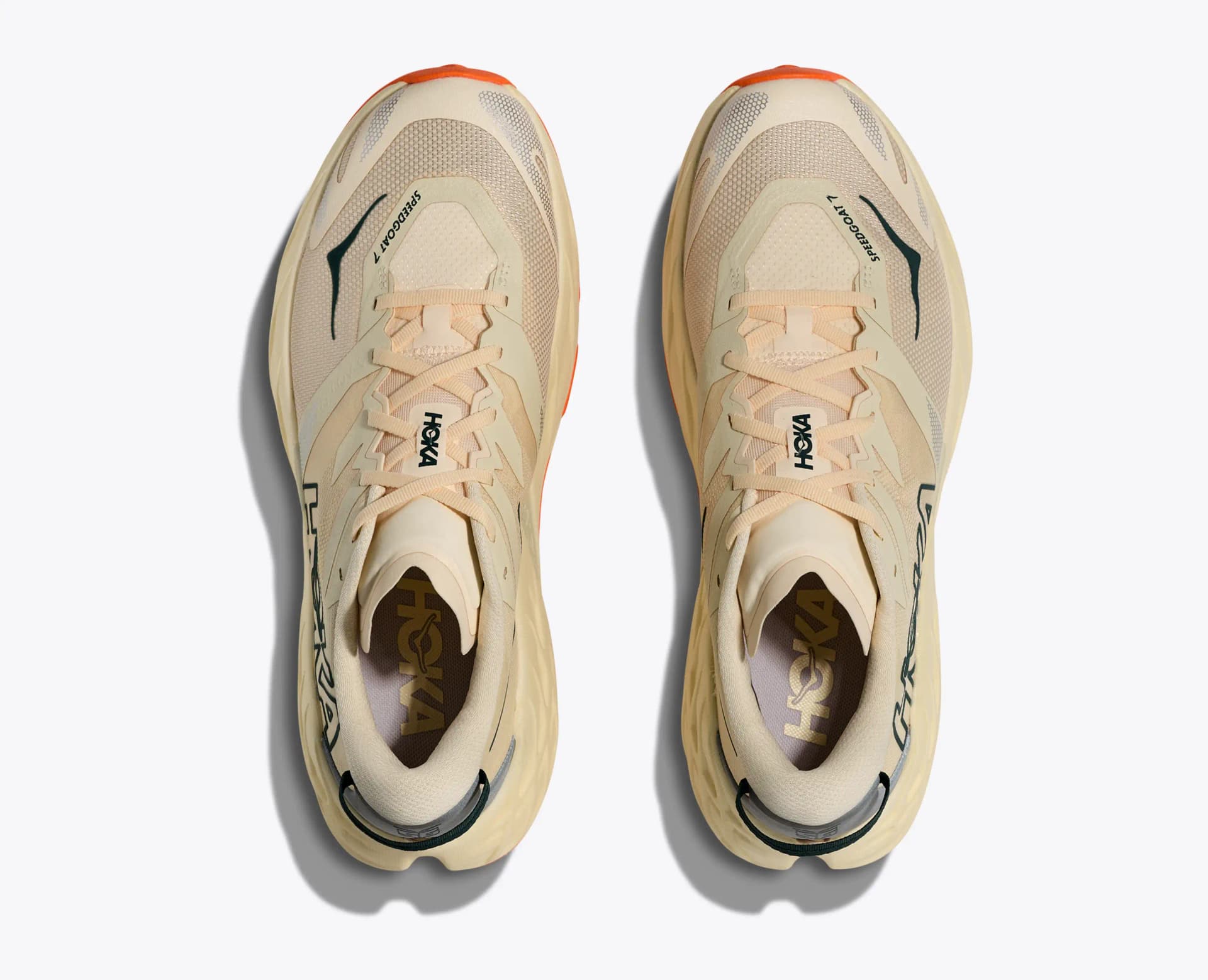 HOKA Speedgoat 7 – Vintage Yellow / Turmeric — 2