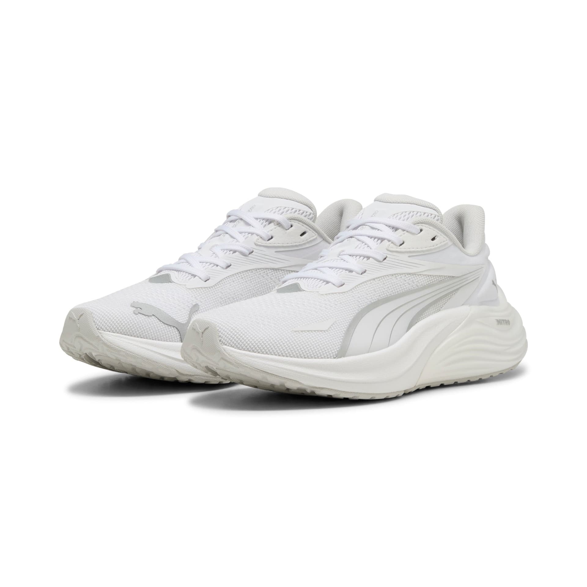 PUMA Electrify Nitro 4 – Puma White Feather Gray — 3
