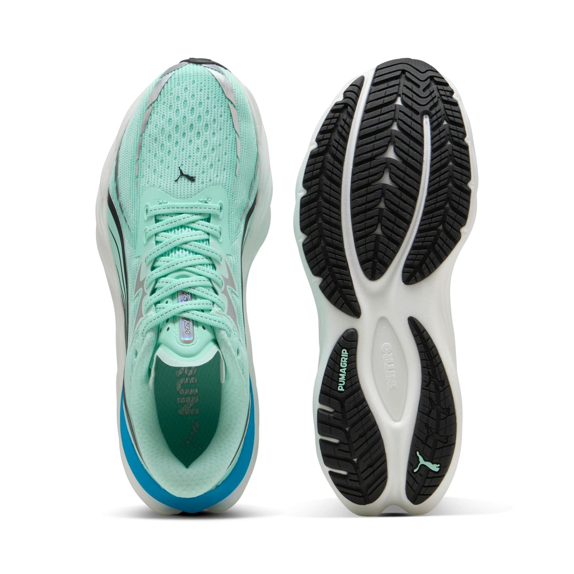 PUMA Velocity Nitro 4 – Mint Melt Speed Blue — 6