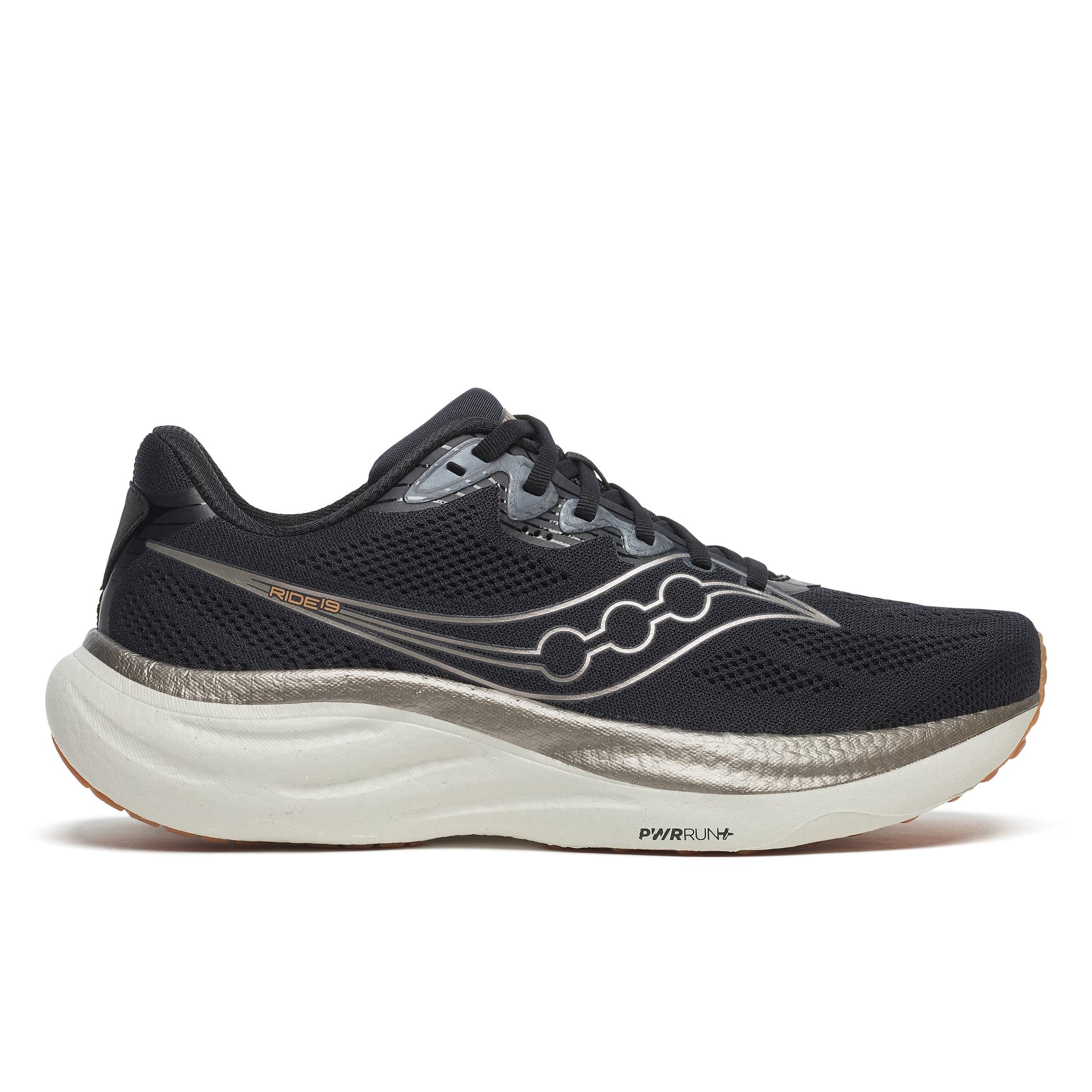 Saucony Ride 19 – Black Pewter
