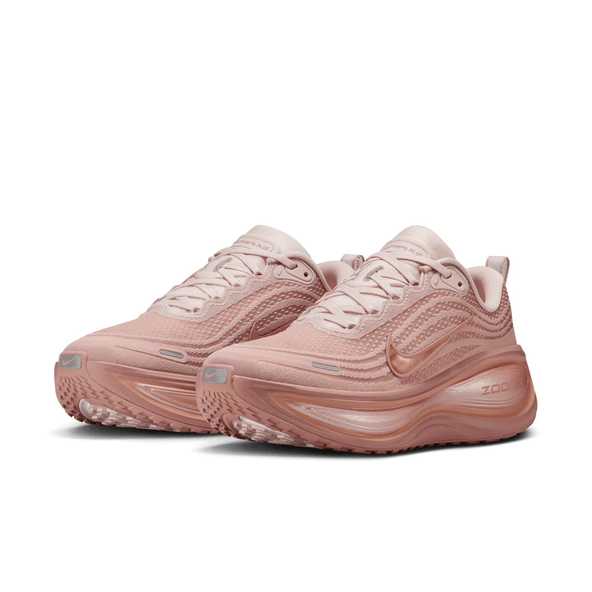 Nike Vomero Plus – Particle Pink Mtlc Rose Gold Silt Red — 5