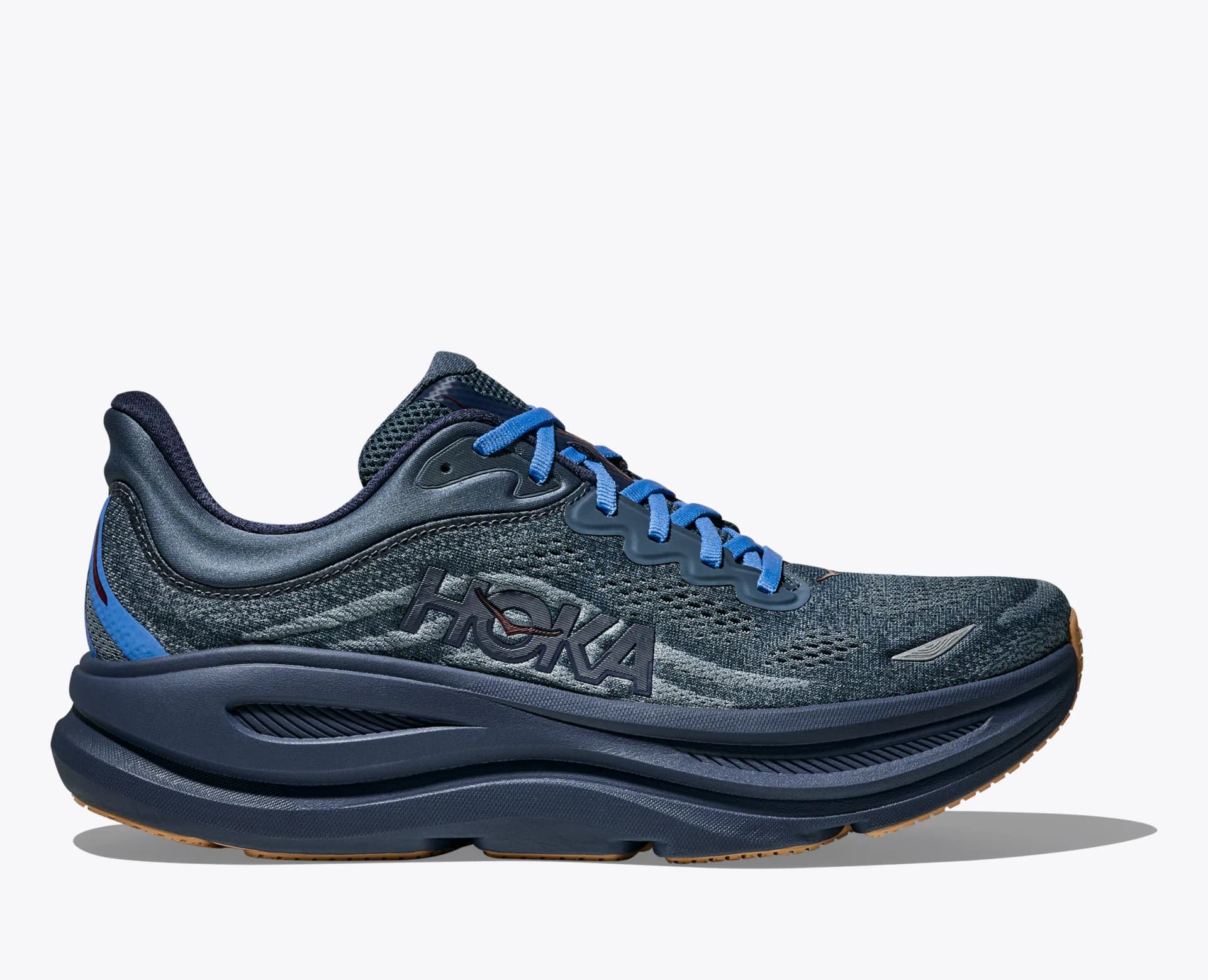 HOKA Bondi 9 – Faded Navy / Slate Blue