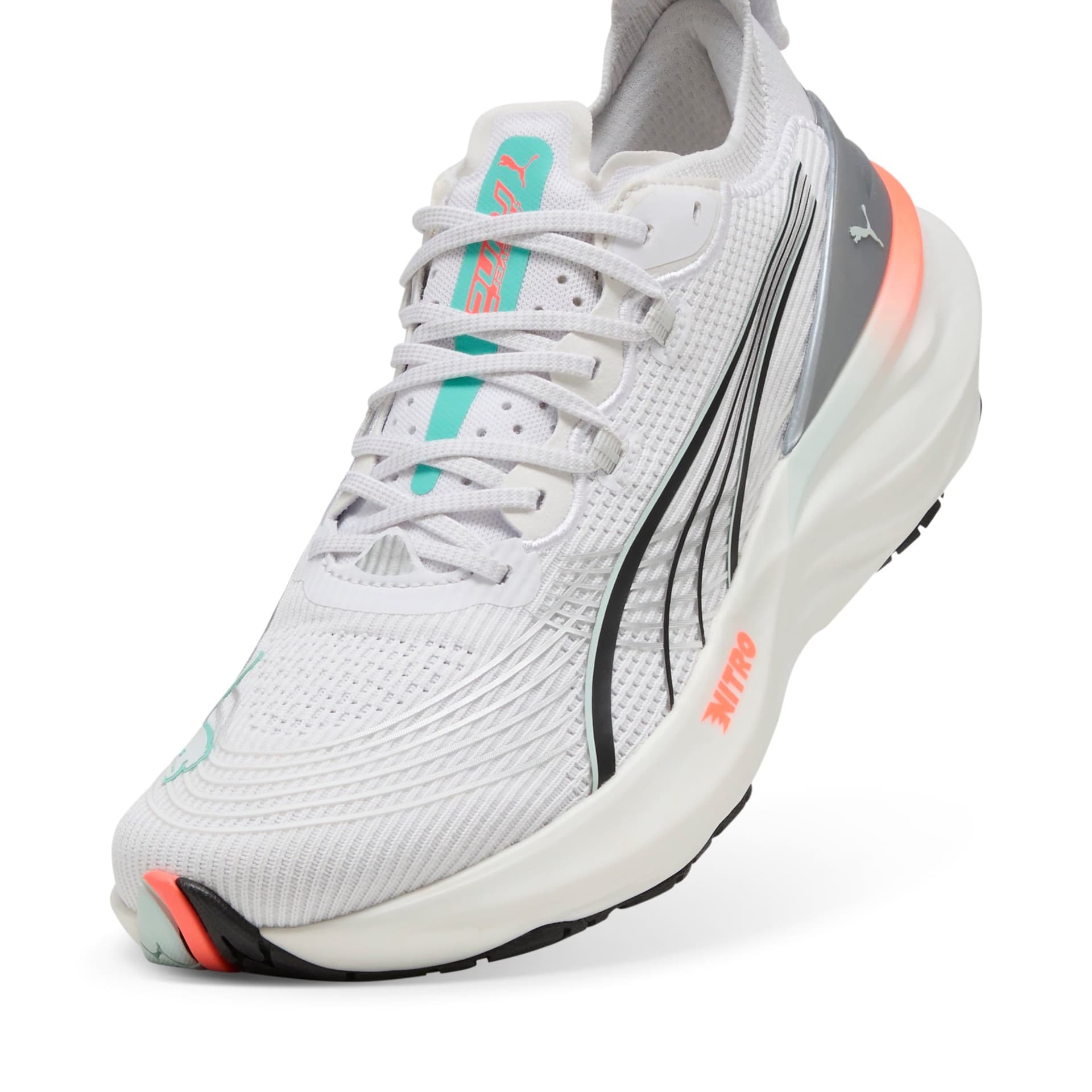 PUMA ForeverRun Nitro 2 – Puma White Glowing Red — 4