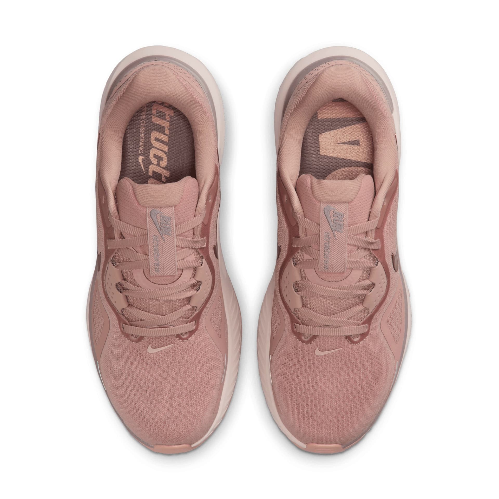 Nike Structure 26 – Particle Pink Mtlc Rose Gold Taupe Grey — 4