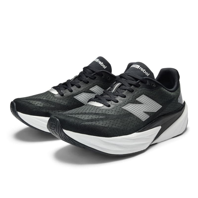 New Balance FuelCell Rebel v5 – Black Silver Metallic — 4