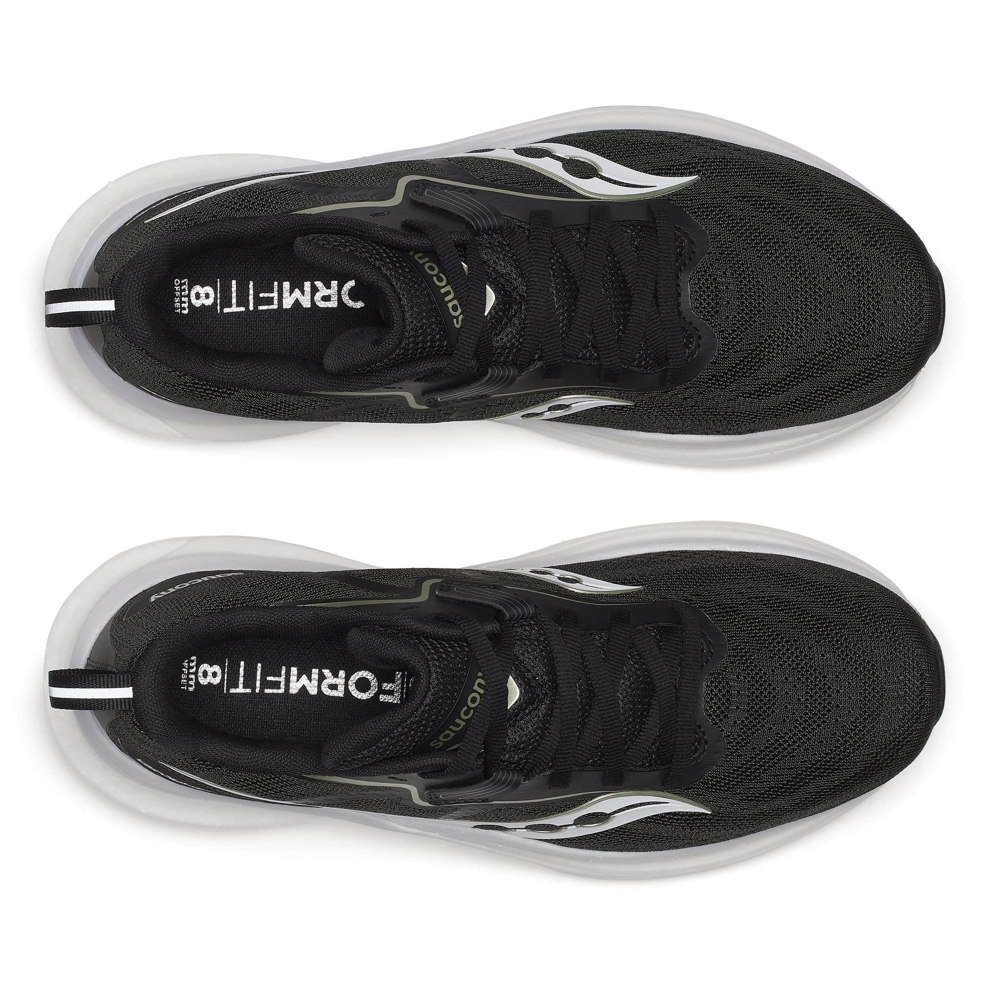 Saucony Tempus 2 – Black White — 4