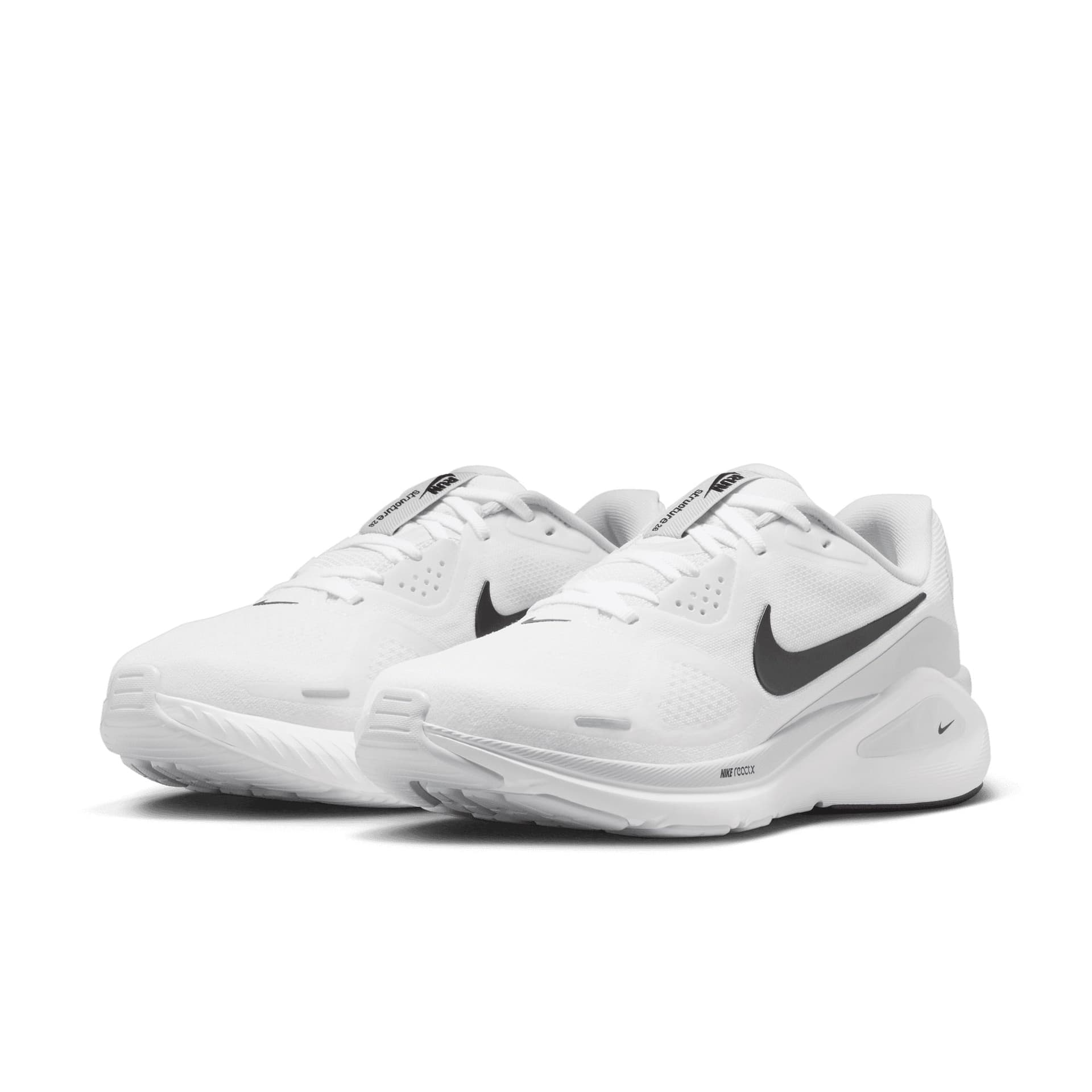 Nike Structure 26 – White Black Pure Platinum — 3