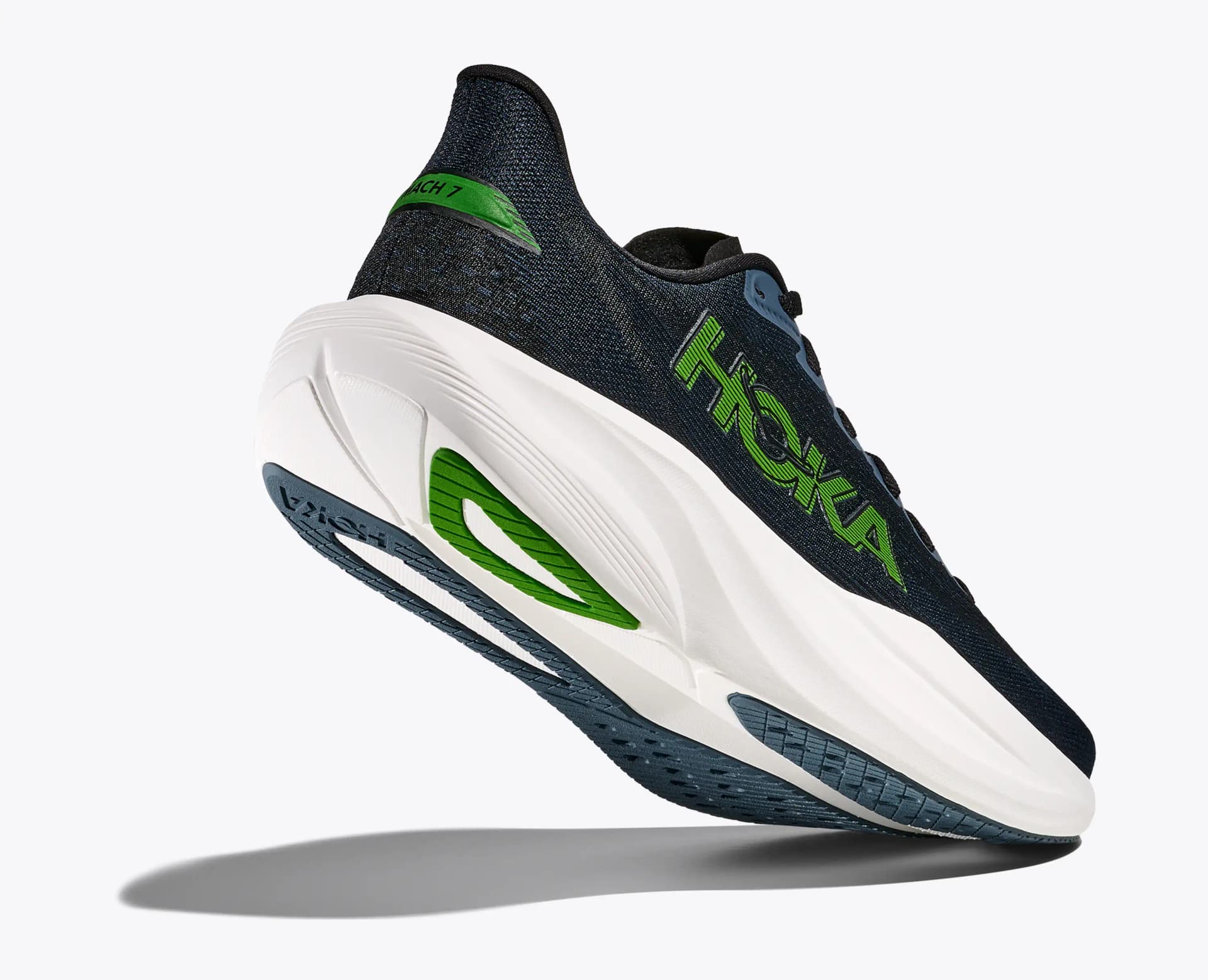 HOKA Mach 7 – Varsity Navy / Faded Navy — 4