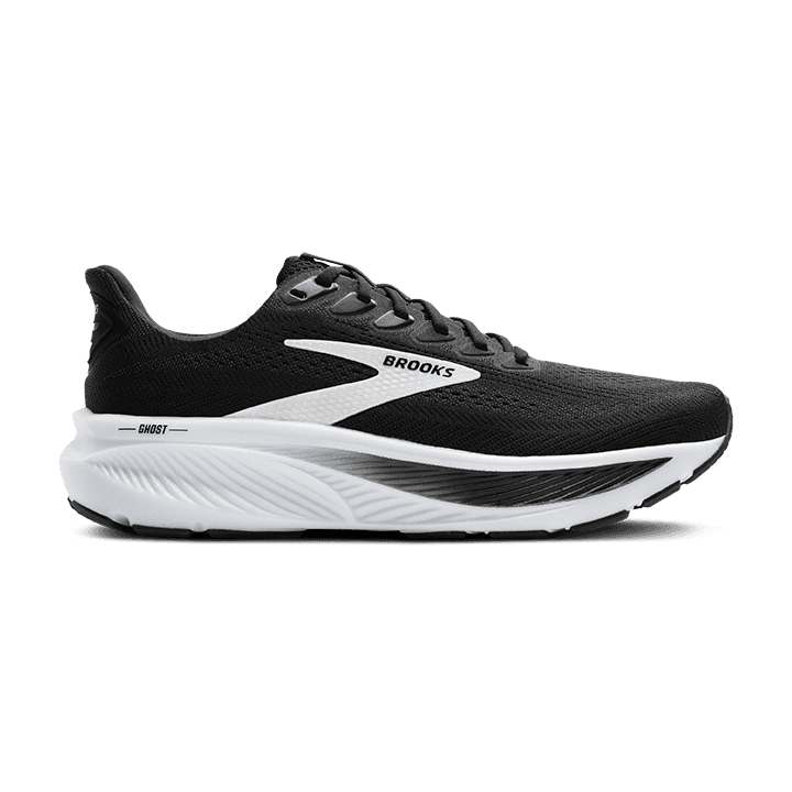 Brooks Ghost 17 – Black Grey White (2)