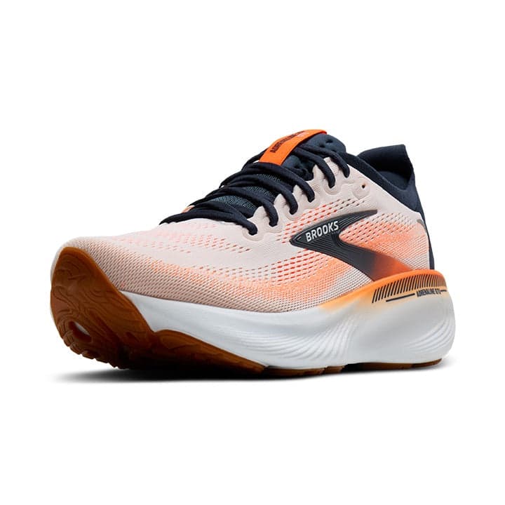 Brooks Adrenaline GTS 25 – White Spellbound Orange — 4