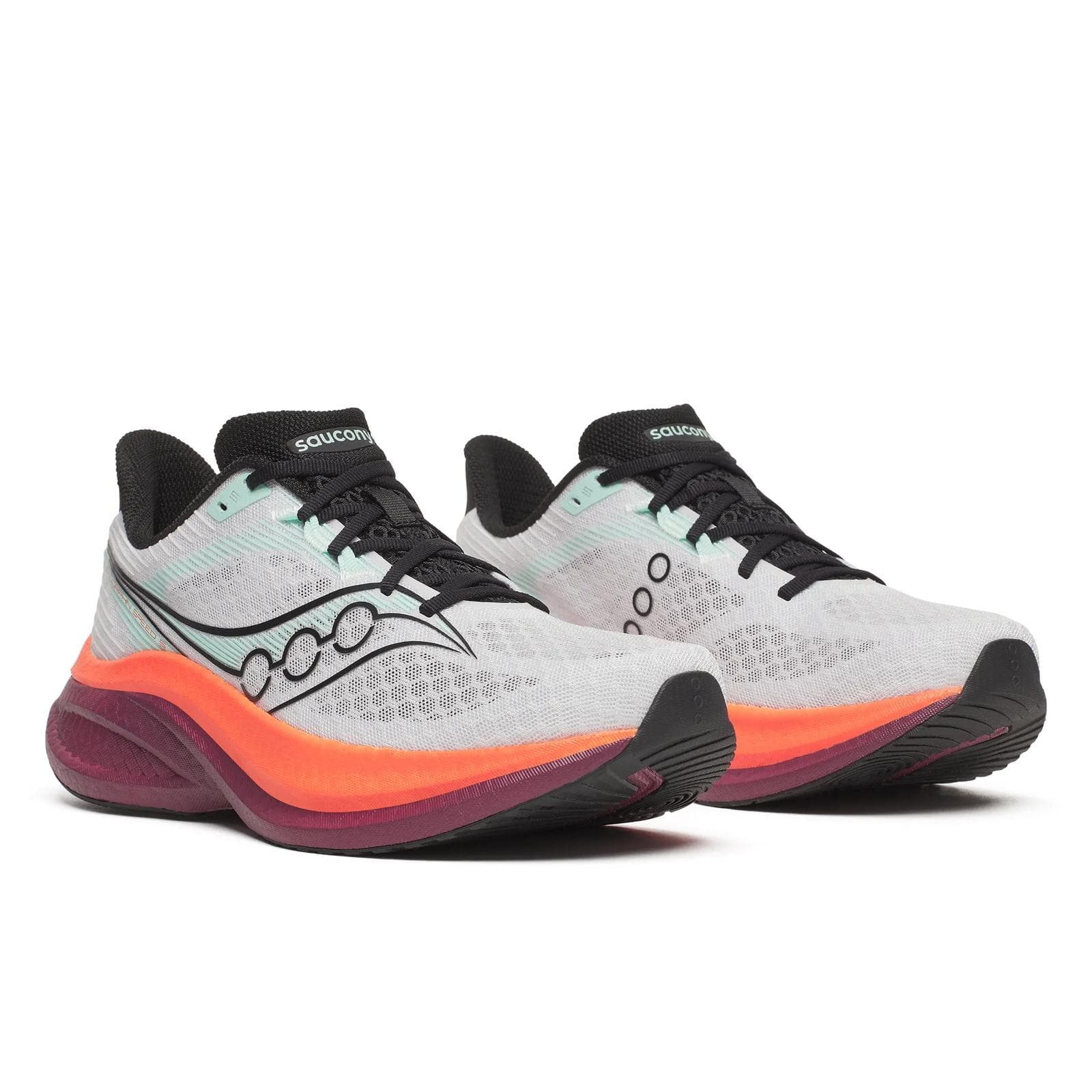 Saucony Endorphin Speed 5 Heren – White | Crimson — 2