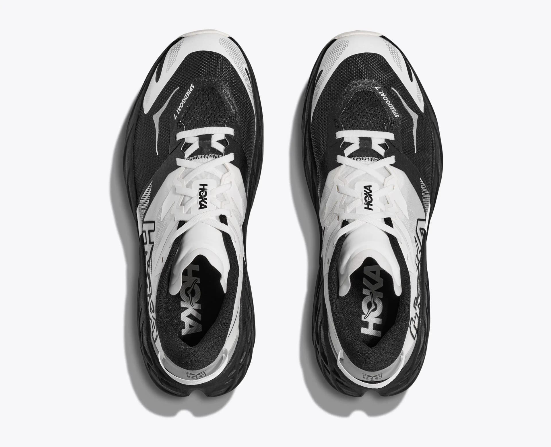 HOKA Speedgoat 7 – Black / White — 2