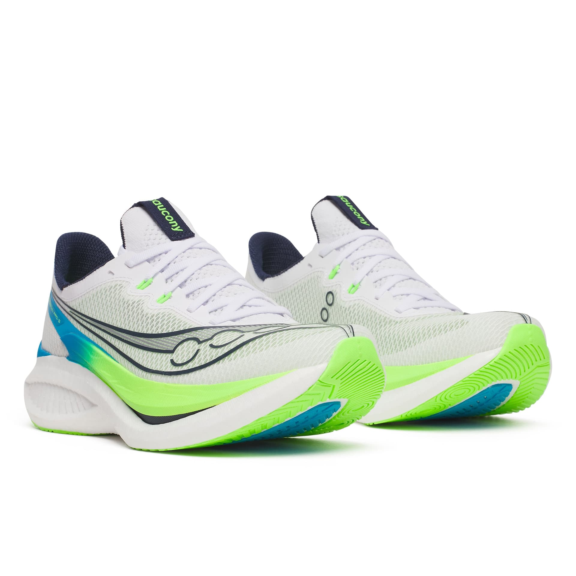 Saucony Endorphin Pro 5 – White Slime — 3