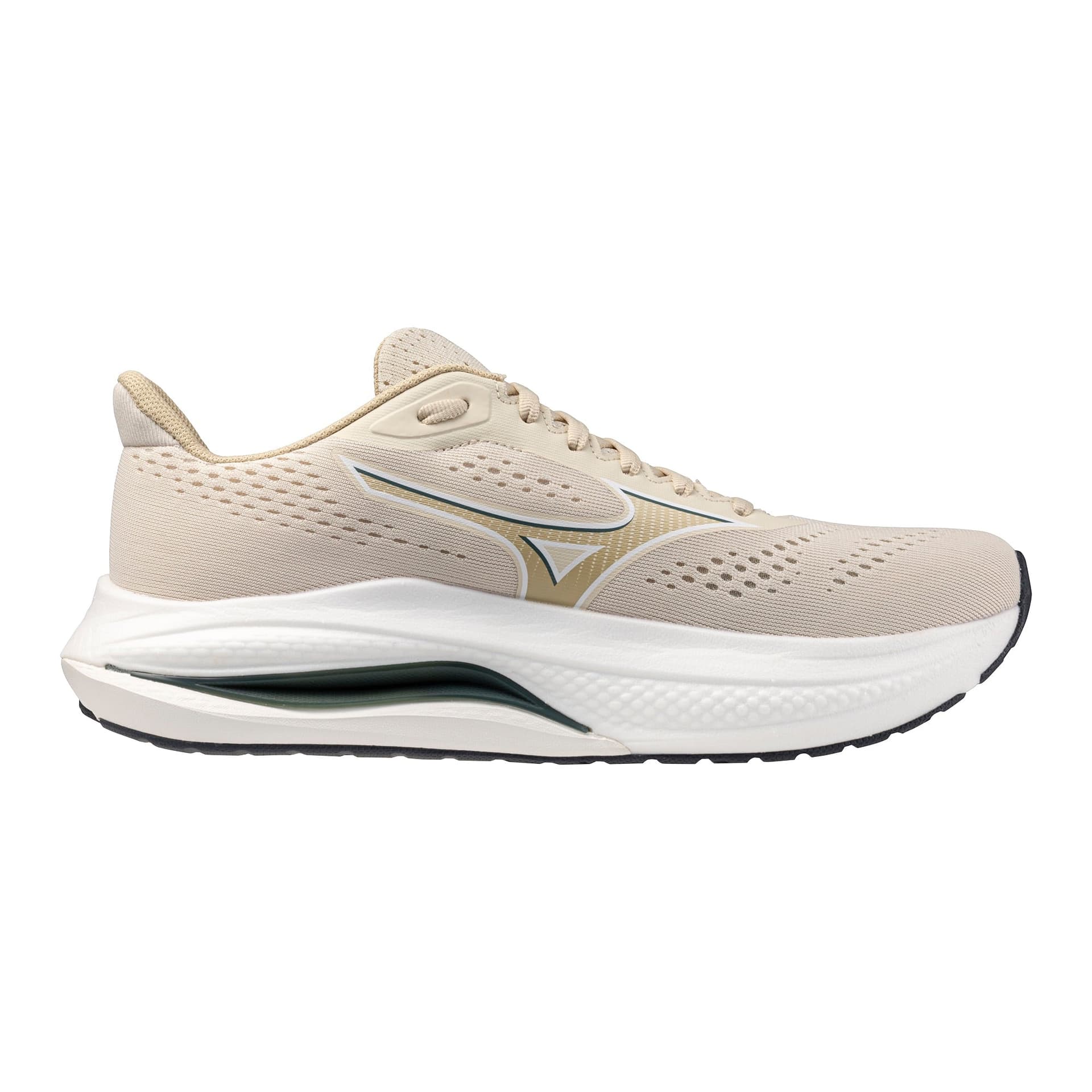 Mizuno Wave Inspire 22 – Summer Sand Pale Khaki — 2