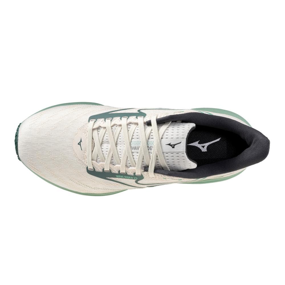 Mizuno Wave Rider 29 – White Bistro Green — 2