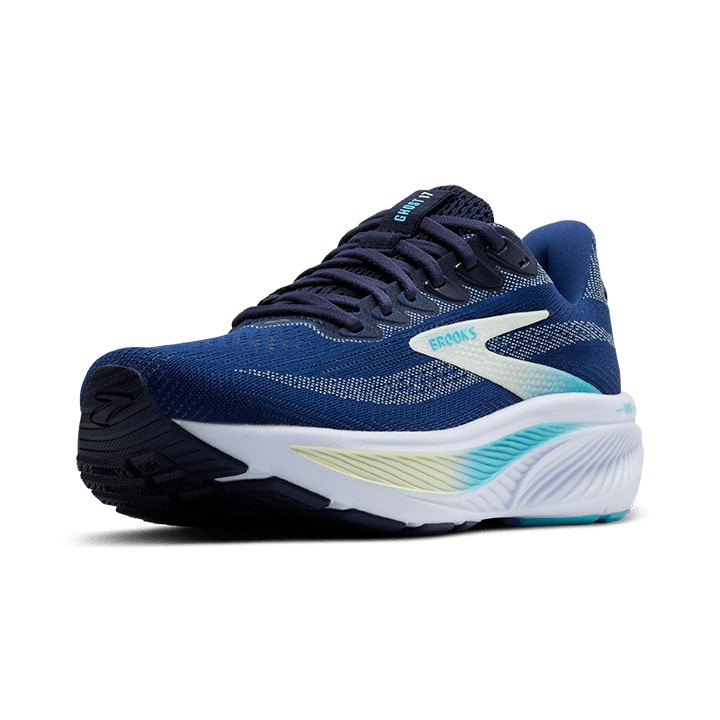 Brooks Ghost 17 – Navy Green Turquoise — 4