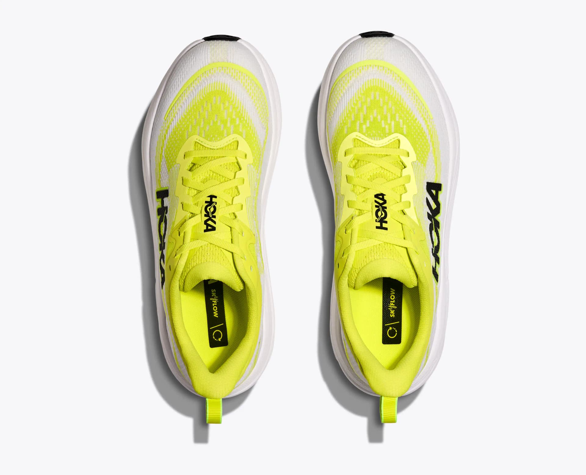 HOKA Skyflow – Neon Hoka Citrus / Neon White — 2