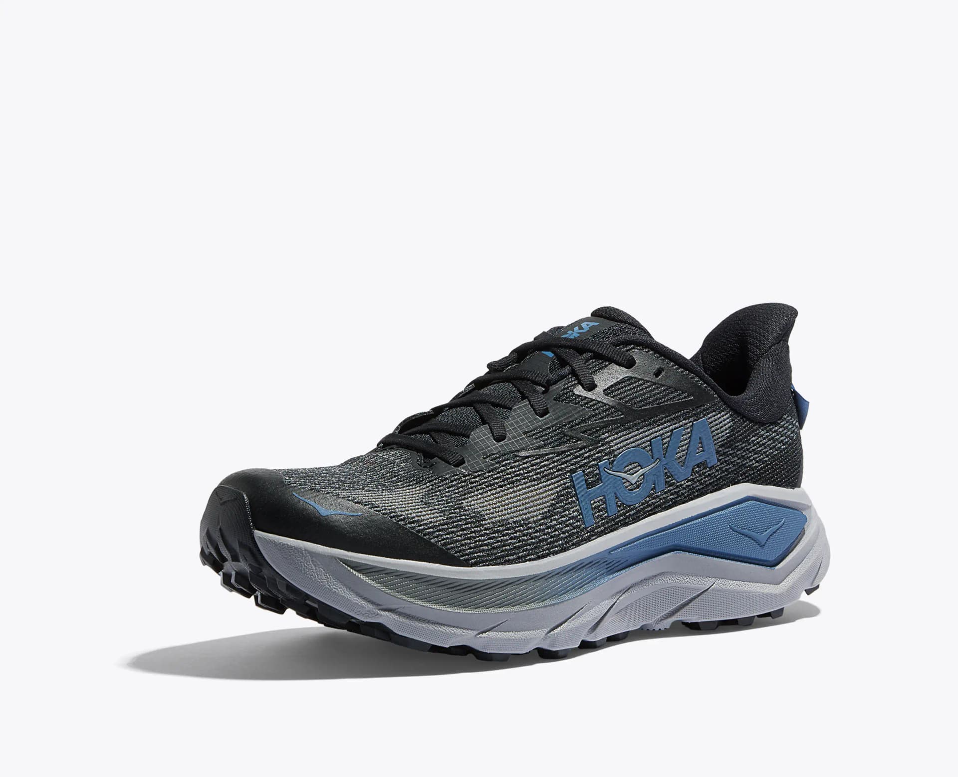HOKA Challenger 8 – Black / Thunder Cloud — 3