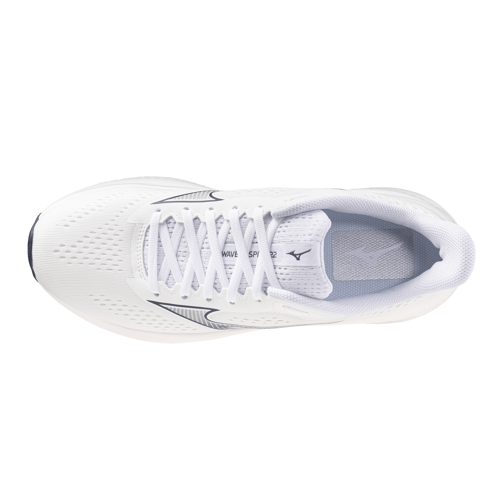 Mizuno Wave Inspire 22 – White Quiet Shade — 5