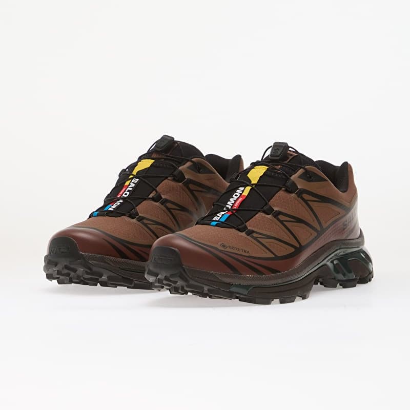 Salomon XT-6 GTX Heren – Mustang Bitter Chocolate Green Gables — 6