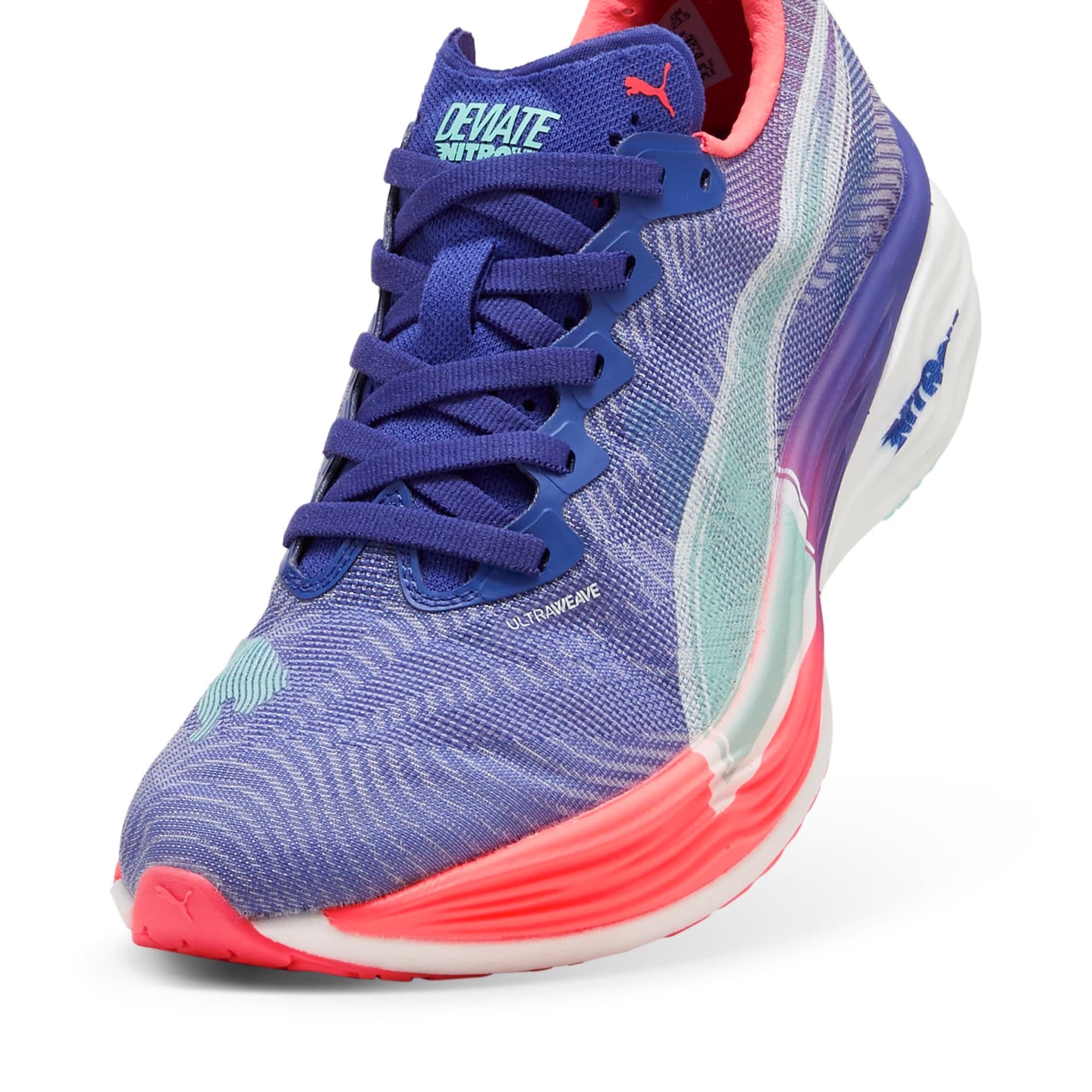 PUMA Deviate Nitro Elite 3 – Lapis Lazuli Sunset Glow Electric Peppermint — 4