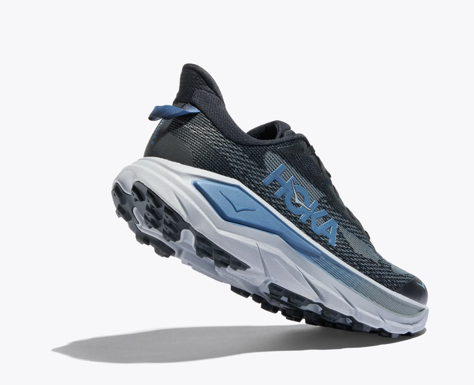 HOKA Challenger 8 – Black / Thunder Cloud — 4