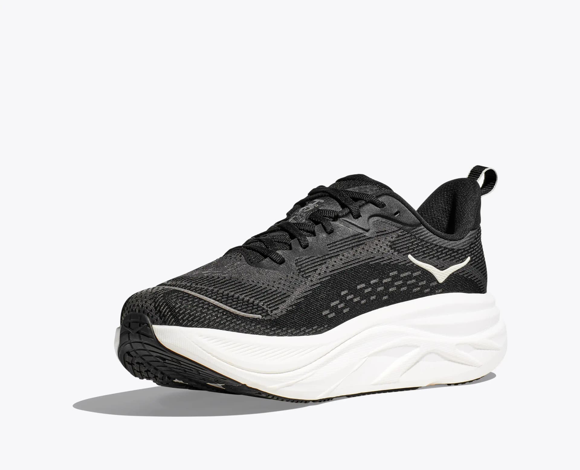 HOKA Skyflow – Black / White — 3