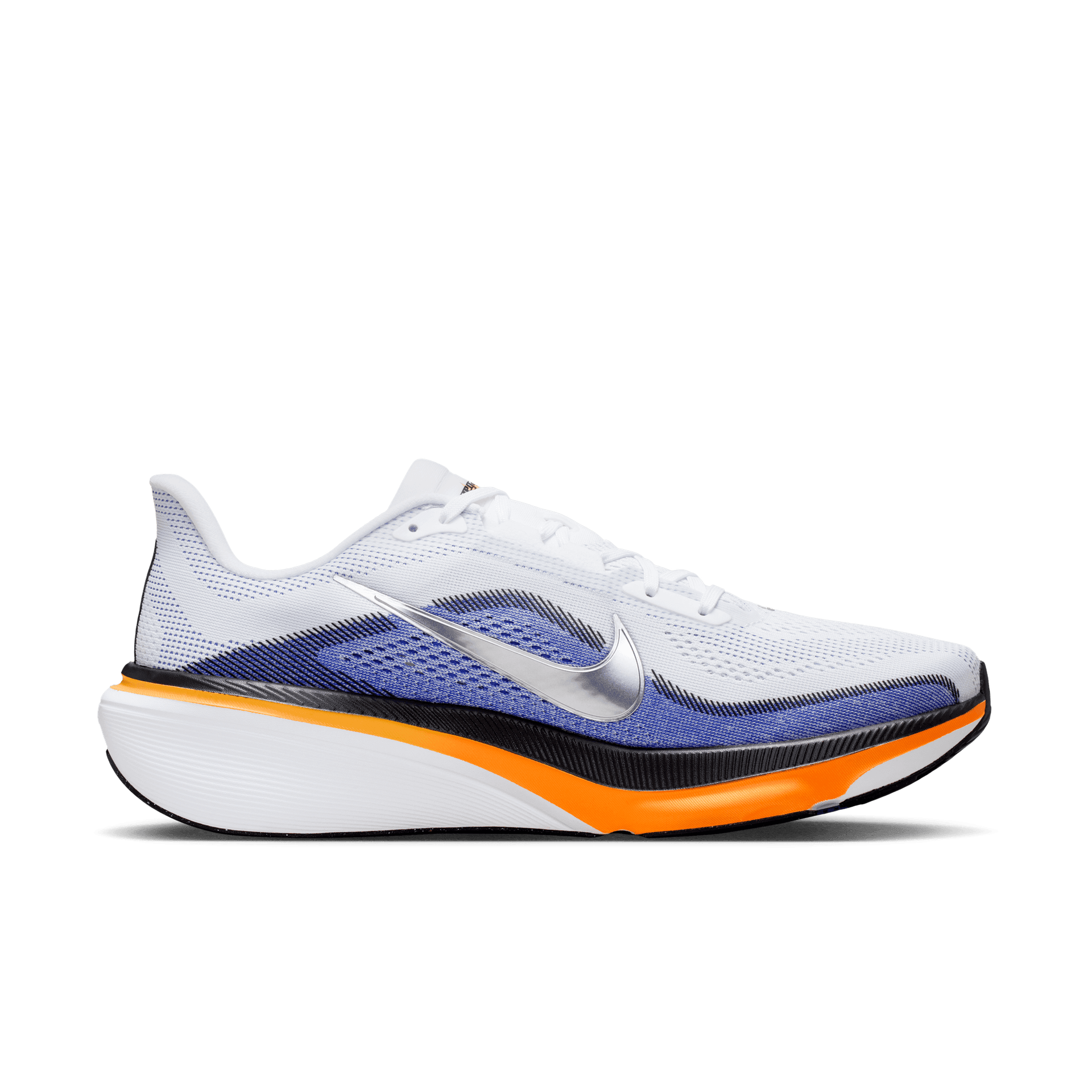Nike Pegasus 42 – White Metallic Silver Lapis Total Orange