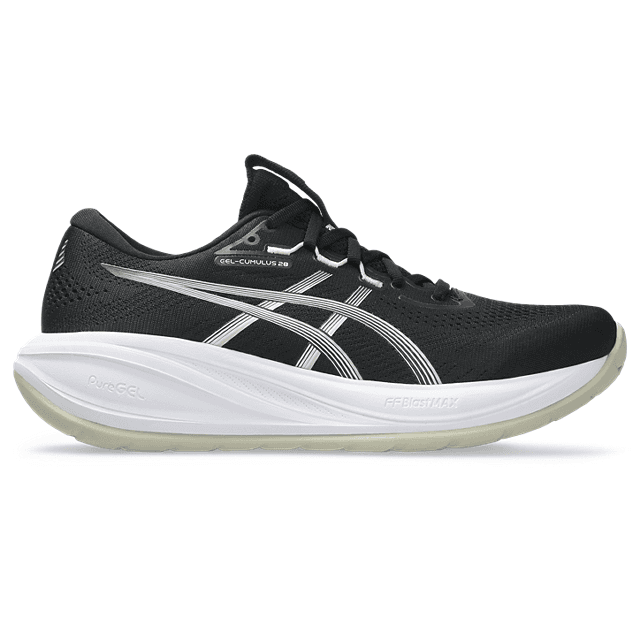ASICS Gel-Cumulus 28 – Black White (2)