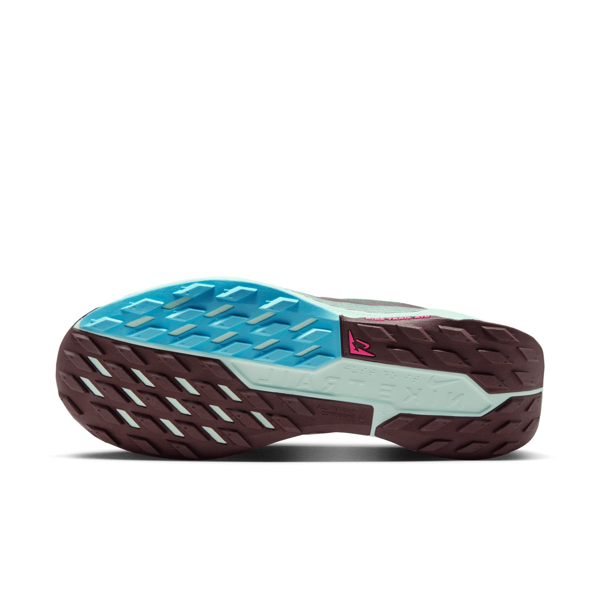 Nike Pegasus Trail 5 – Clay Green Burgundy Crush Bleached Turq — 8