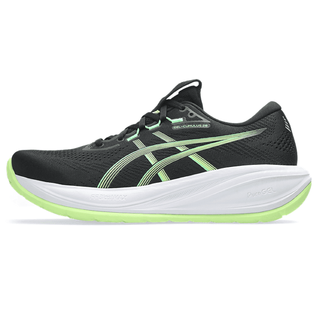 ASICS Gel-Cumulus 28 – Black Illuminate Green — 4