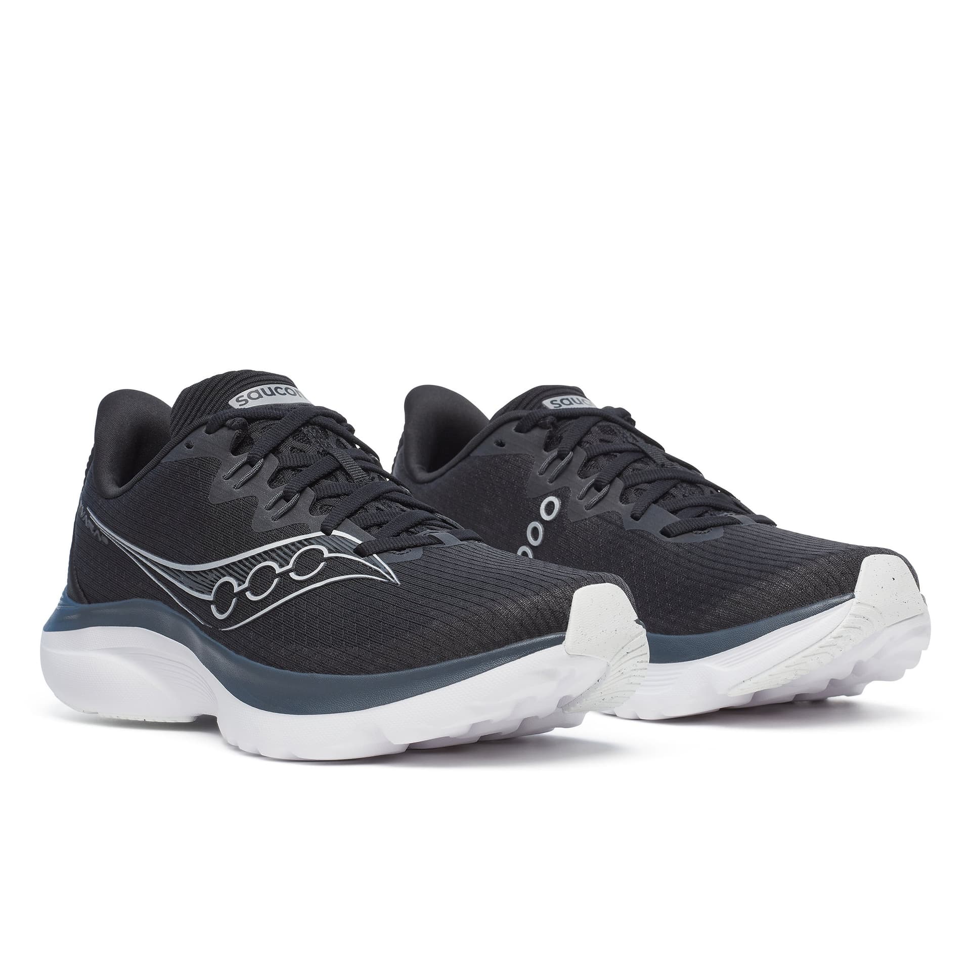 Saucony Kinvara 16 – Black White — 3