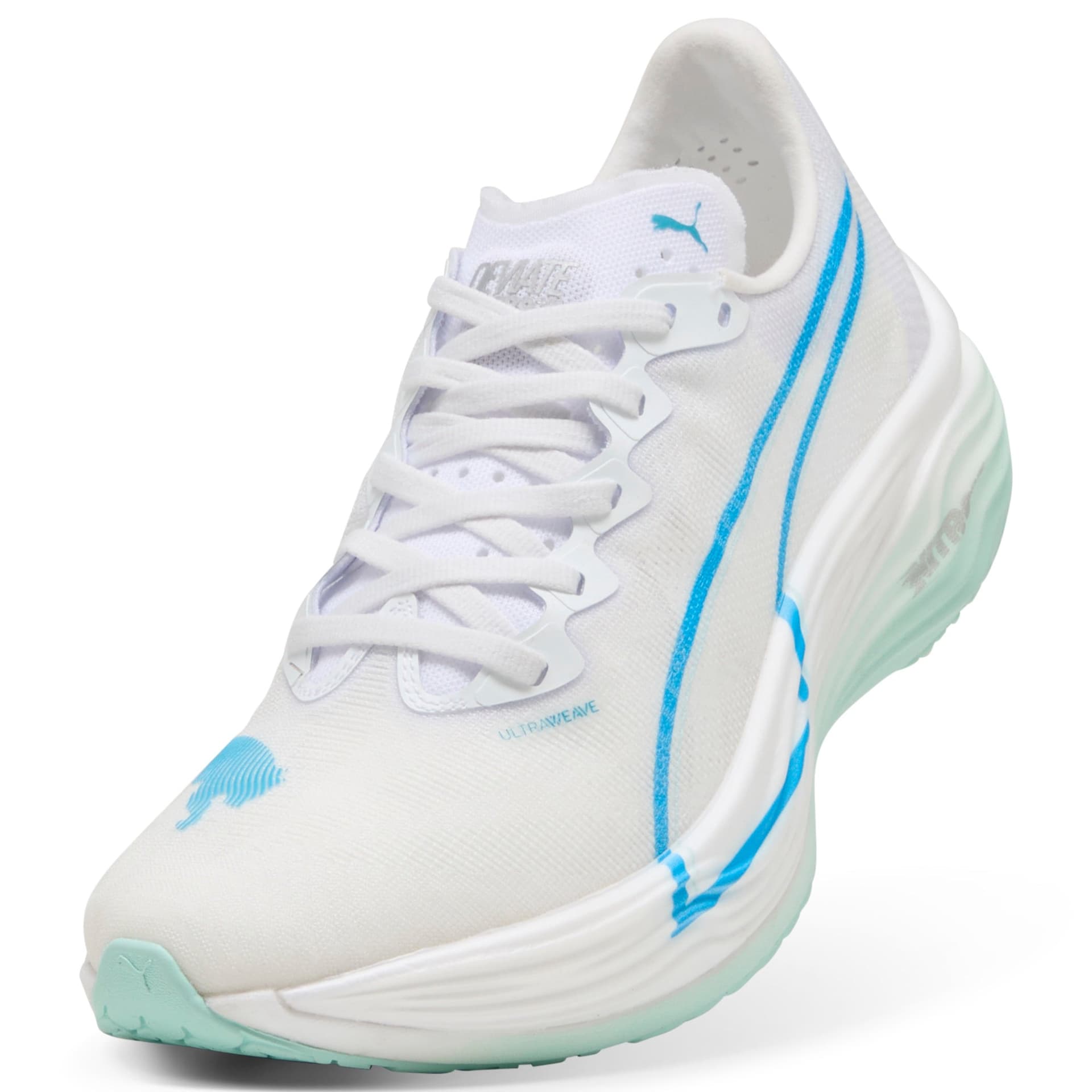 PUMA Deviate Nitro Elite 3 – Puma White Speed Blue — 4
