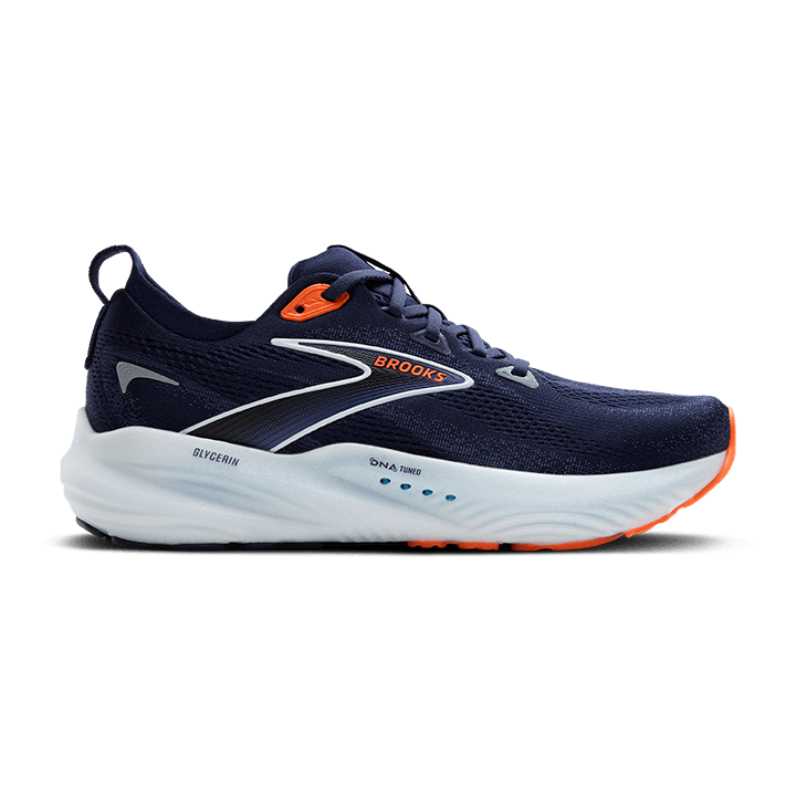 Brooks Glycerin 22 – Peacoat Blue Ribbon Orange