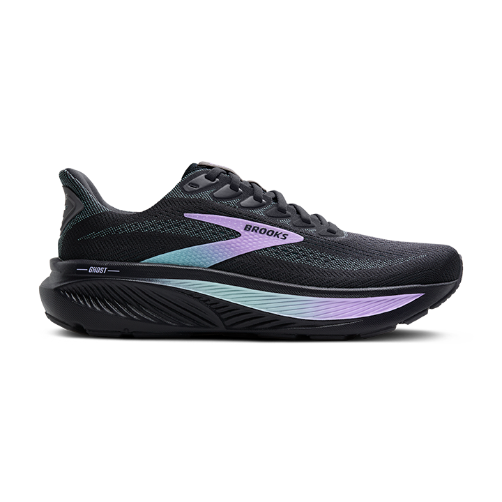 Brooks Ghost 17 – Grey Clearwater Purple