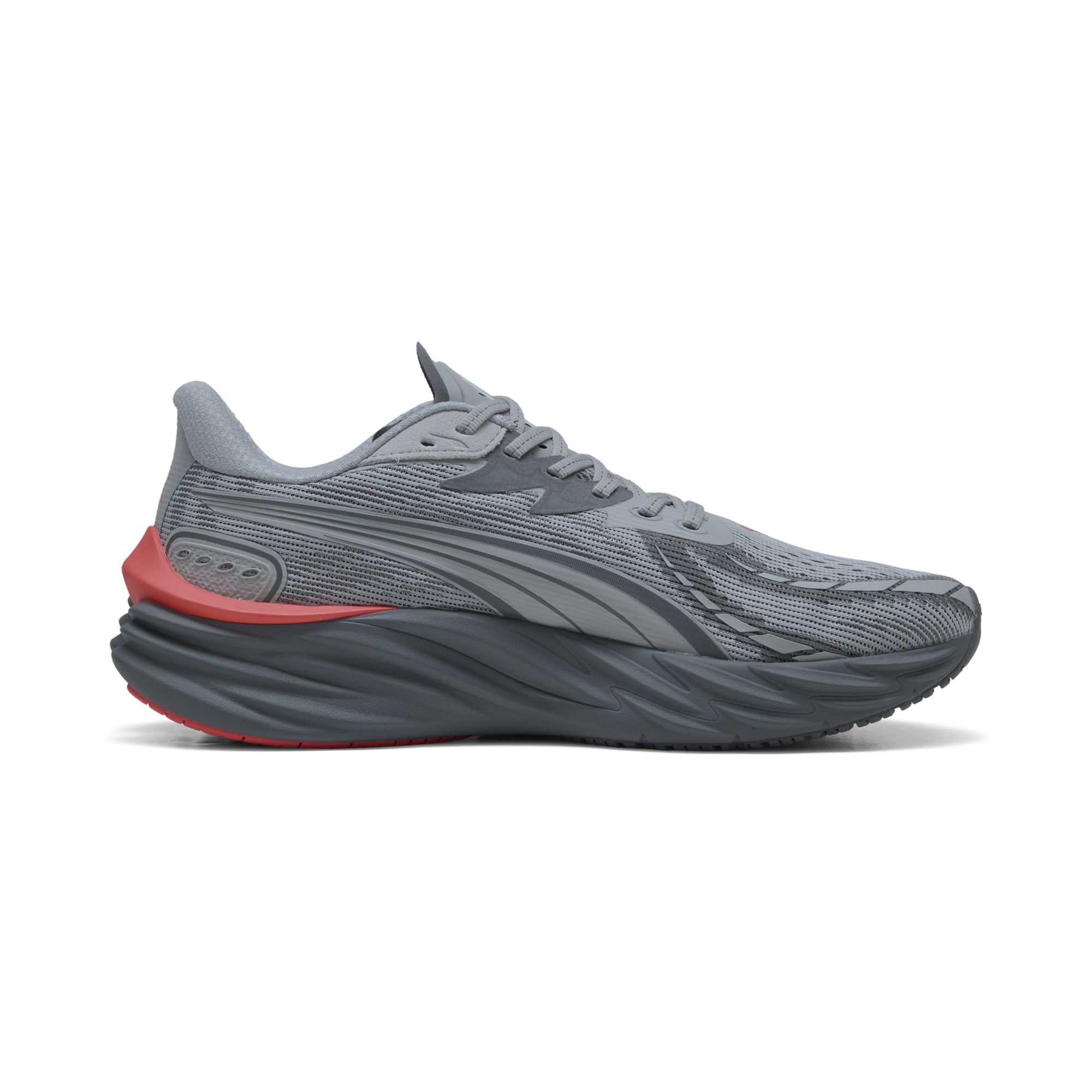 PUMA Velocity Nitro 4 – Gray Echo Red Glamour