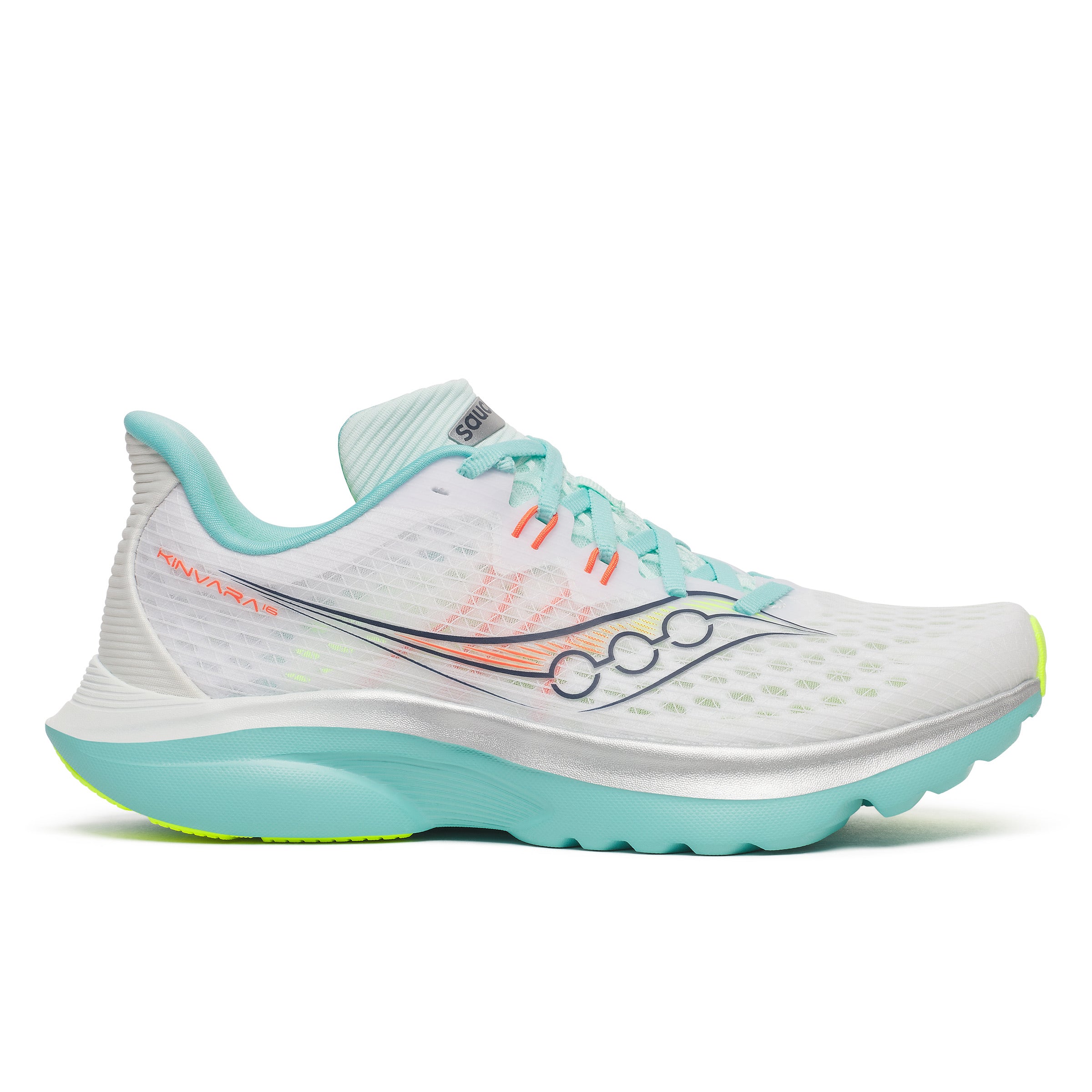 Saucony Kinvara 16 – White Aqua