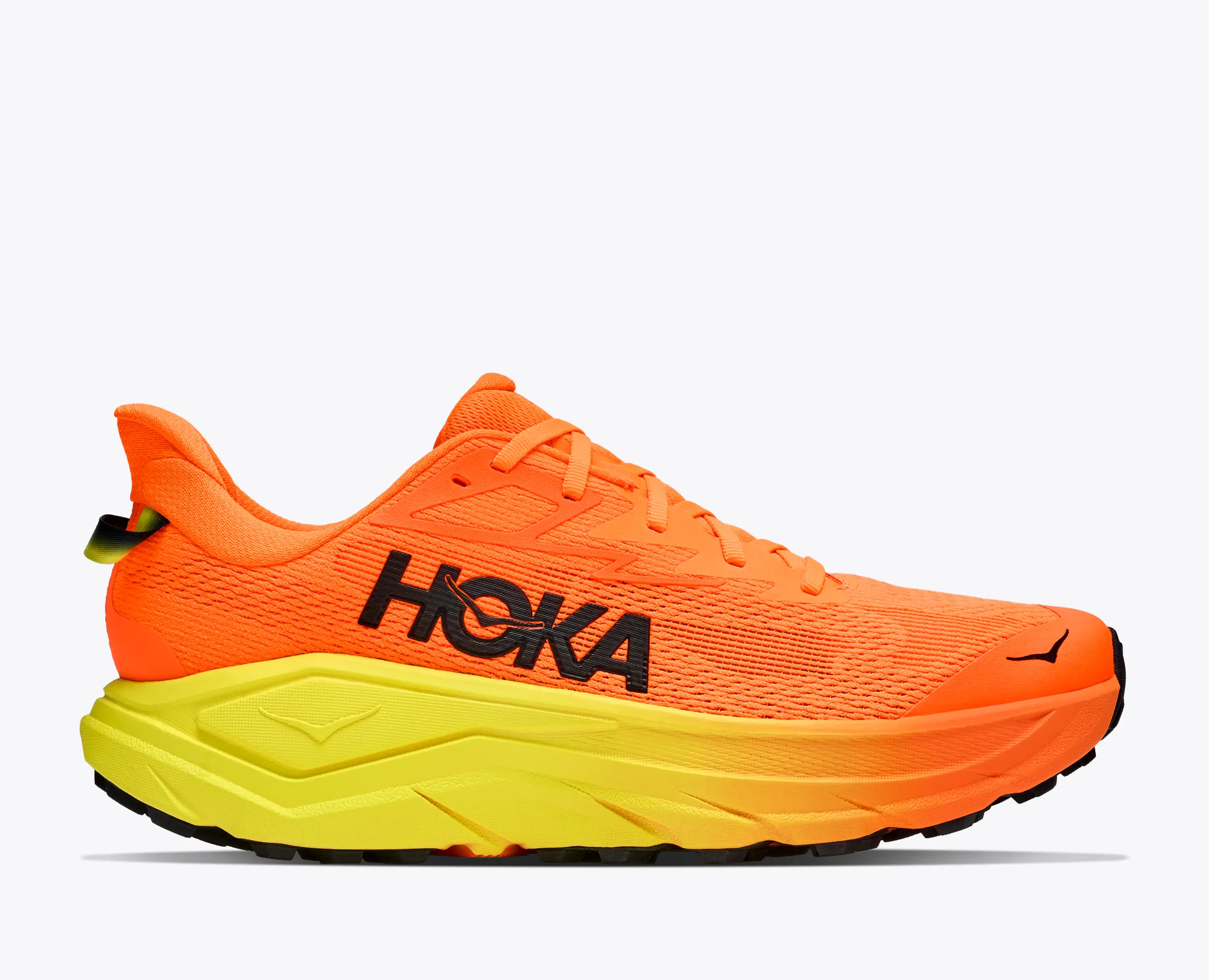 HOKA Challenger 8 – Neon Tangerine / Hoka Citrus