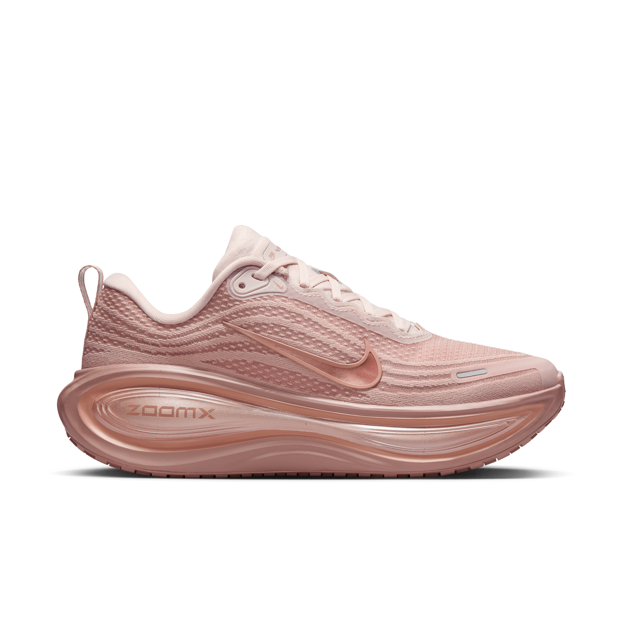 Nike Vomero Plus – Particle Pink Mtlc Rose Gold Silt Red