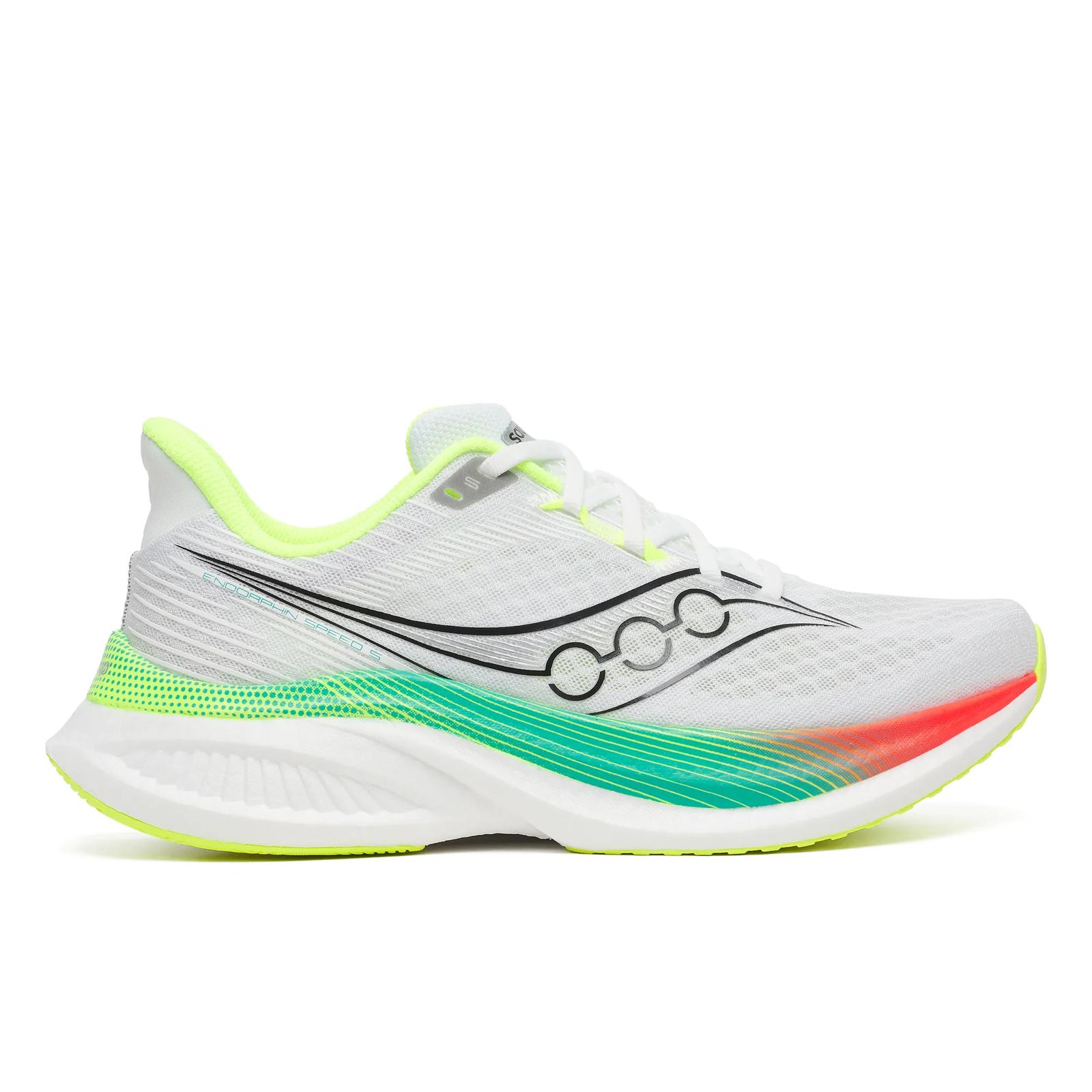 Saucony Endorphin Speed 5 Heren – White | Multi