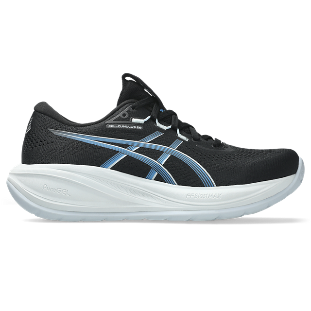ASICS Gel-Cumulus 28 – Black Aegean Blue