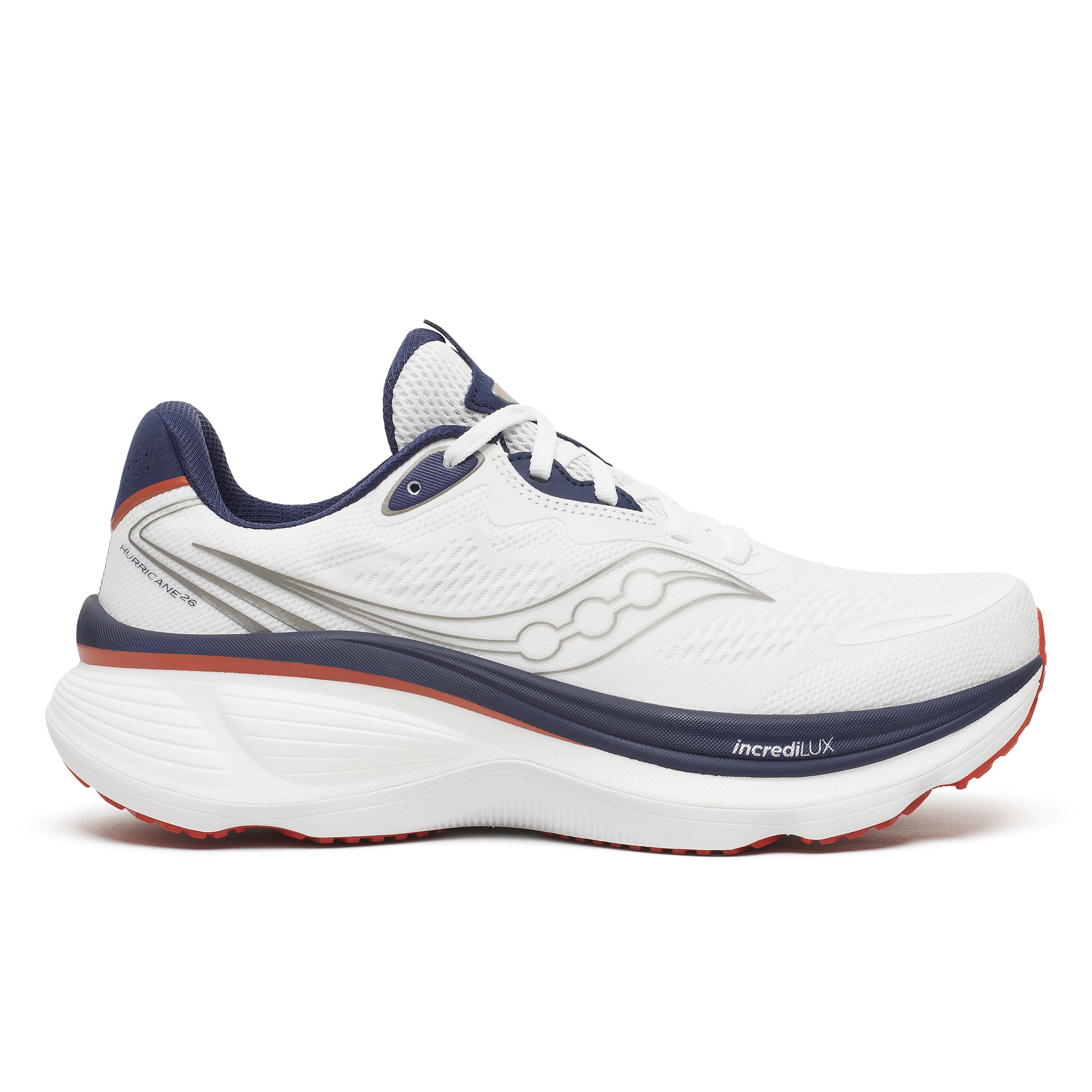 Saucony Hurricane 26 – White Naval