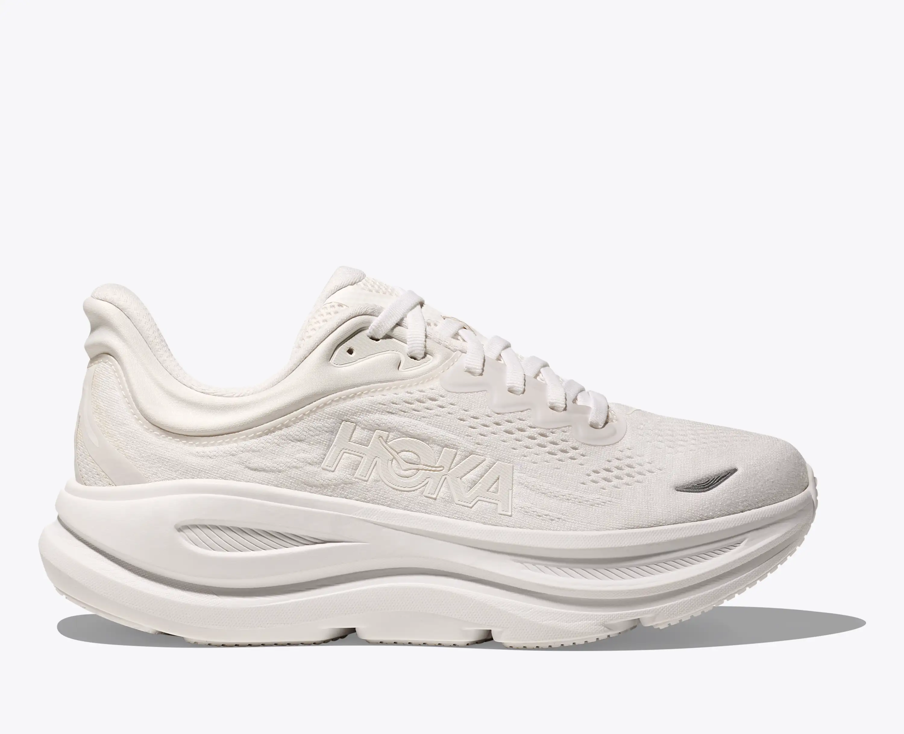 HOKA Bondi 9 – White / White