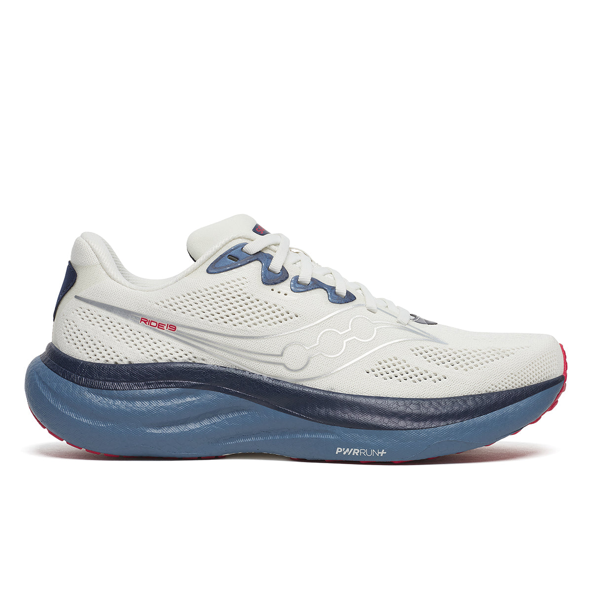 Saucony Ride 19 – Ivory Storm