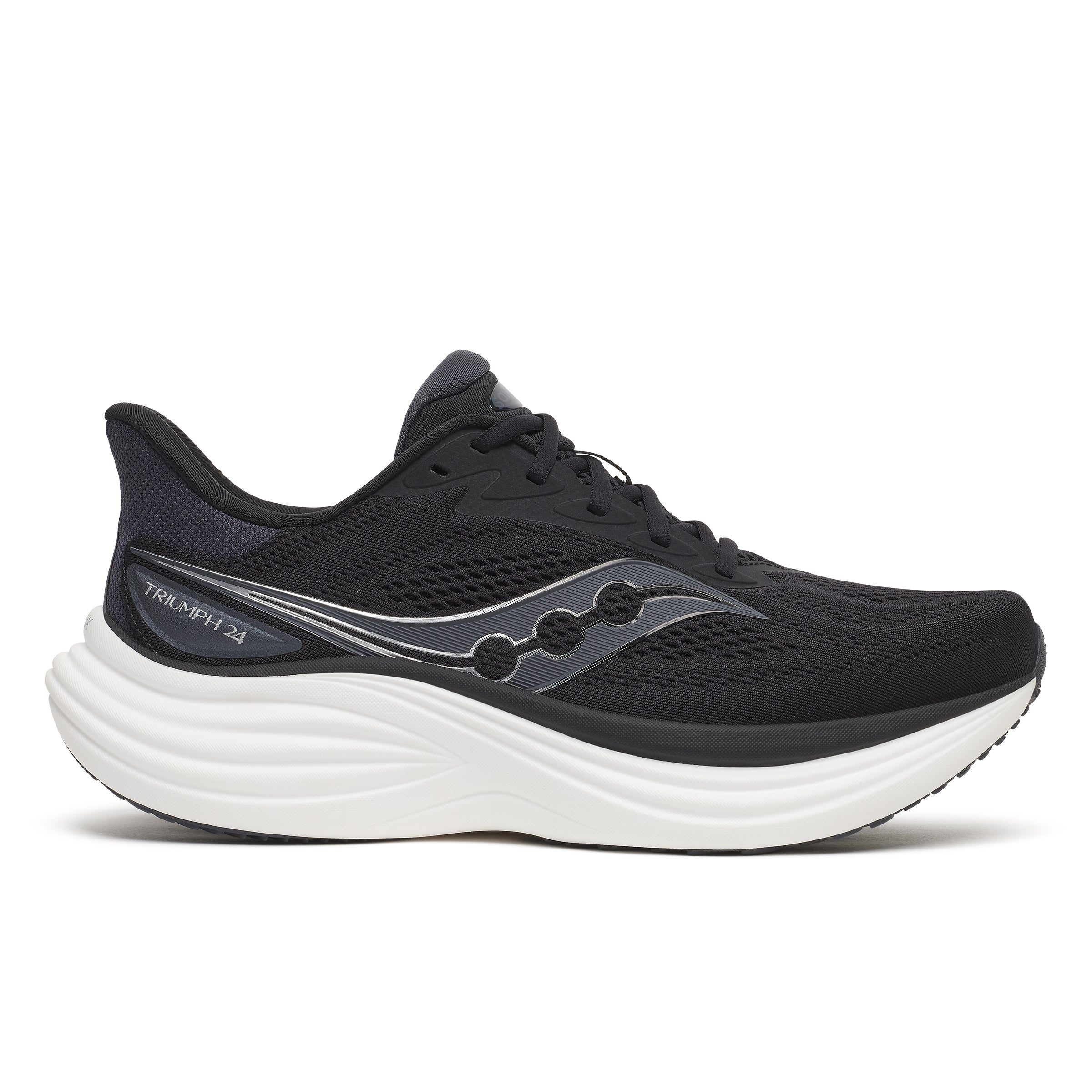 Saucony Triumph 24 – Black Silver (2)
